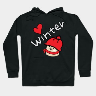 Mochie love winter Hoodie